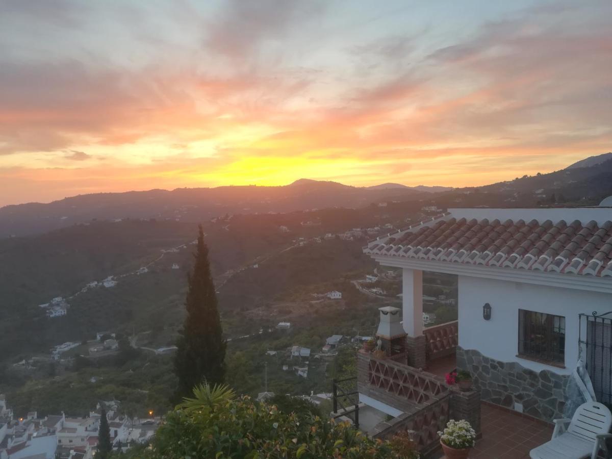 Casa Ana, Fantasticas Vistas A Frigiliana, El Mar Y La Montana Villa Eksteriør billede