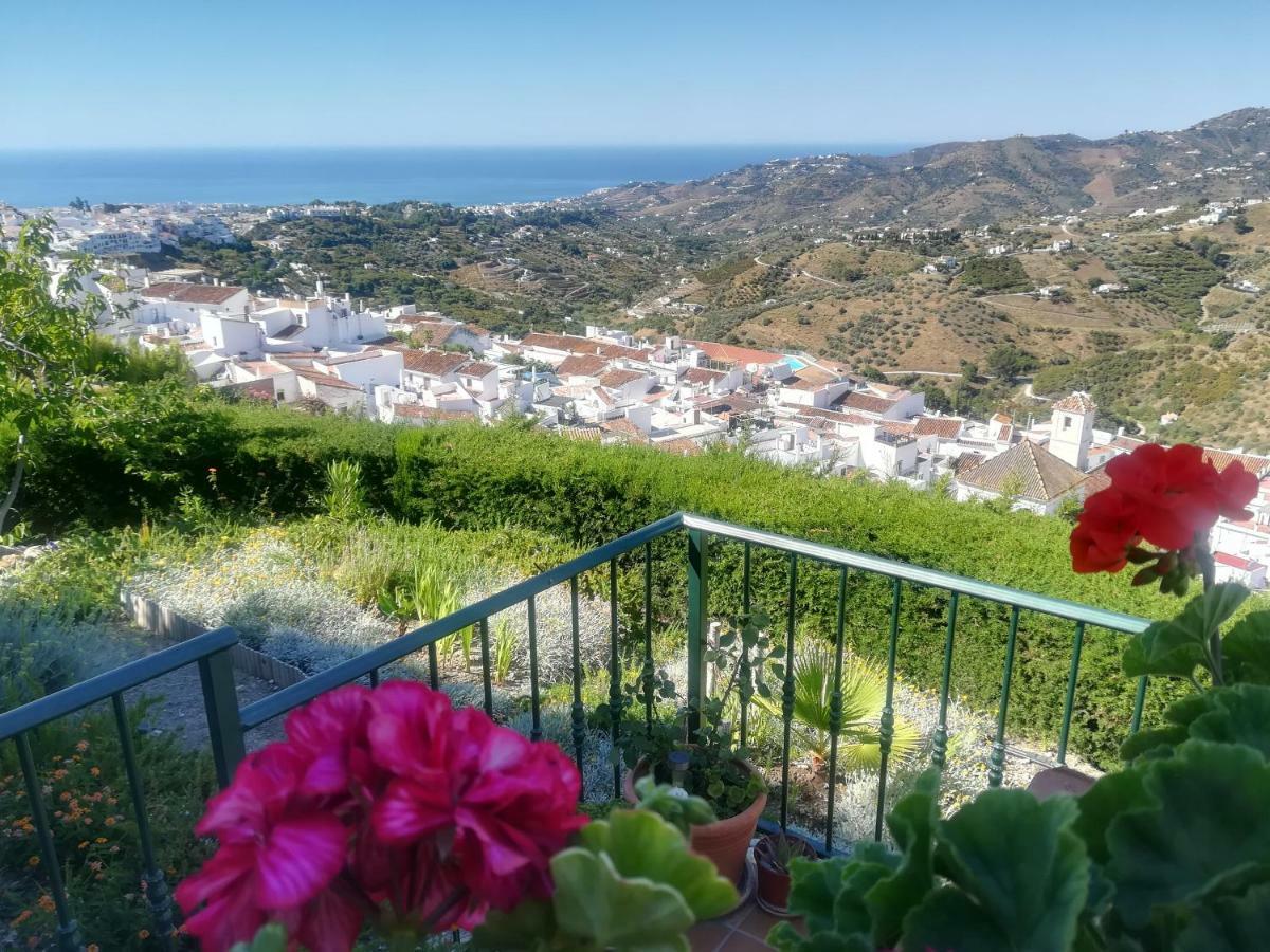 Casa Ana, Fantasticas Vistas A Frigiliana, El Mar Y La Montana Villa Eksteriør billede