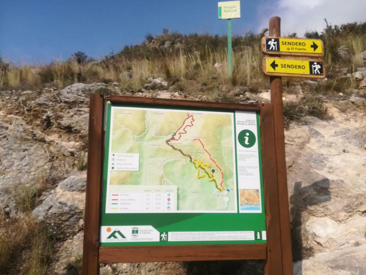 Casa Ana, Fantasticas Vistas A Frigiliana, El Mar Y La Montana Villa Eksteriør billede